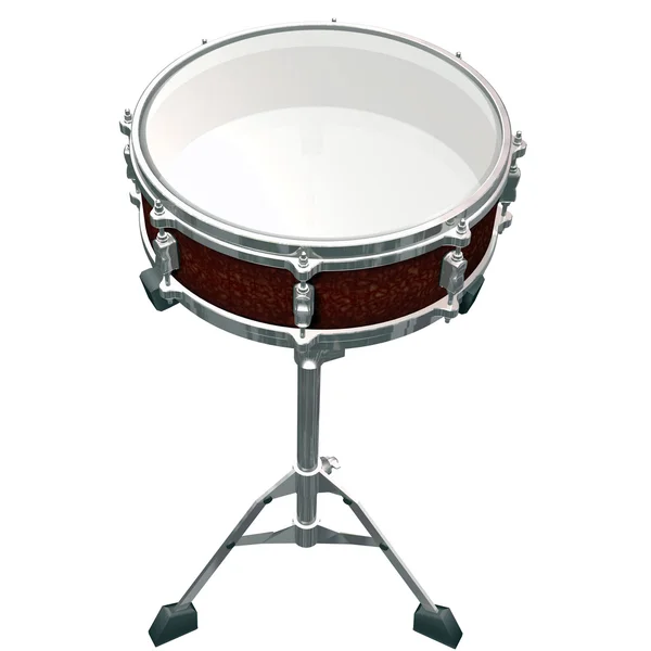 Share Drum isolated on a white — Stock Photo, Image