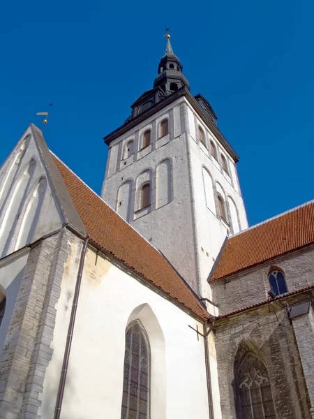 Niguliste church in old Tallinn — Stock Photo, Image
