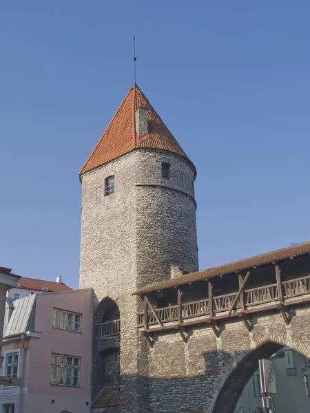 Fortificação da cidade medieval — Fotografia de Stock