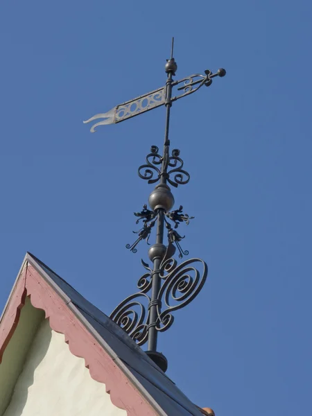 stock image Windvane in old city