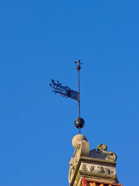 stock image Windvane in old city