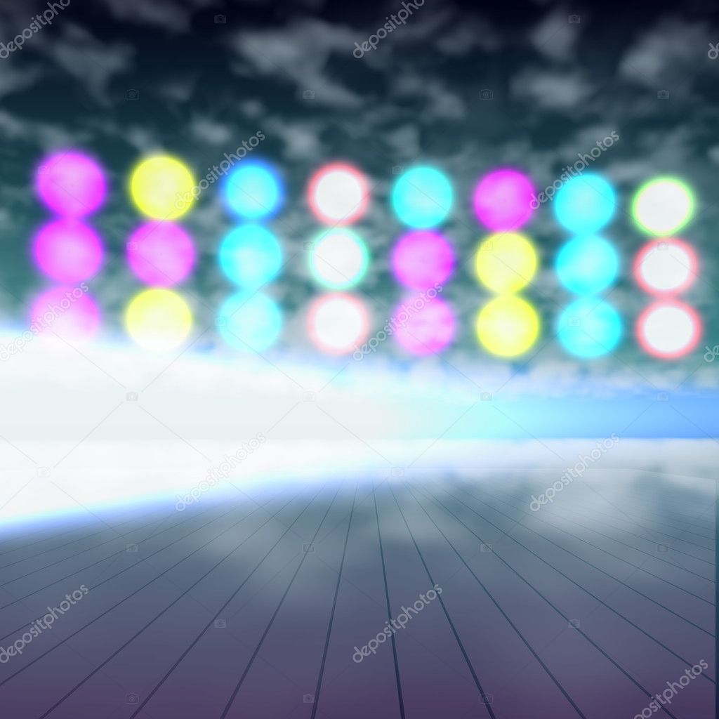 Music stage background