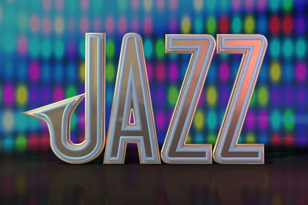 Abstrakt jazz bakgrund — Stockfoto