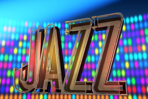 Jazzový pozadí abstraktní — Stock fotografie