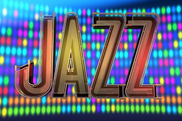 Streszczenie tło jazzowy — Zdjęcie stockowe