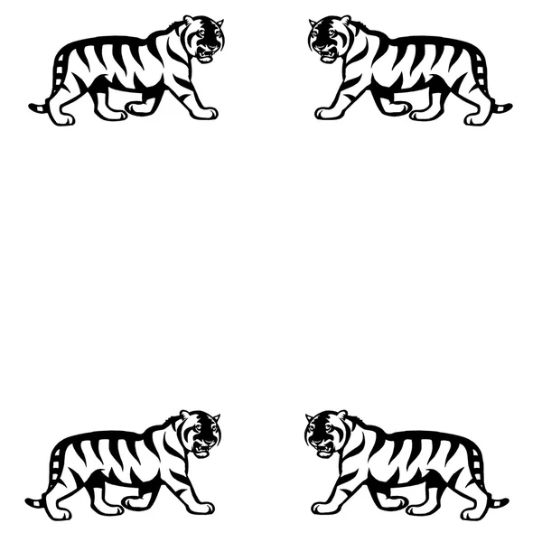 Tigre — Archivo Imágenes Vectoriales