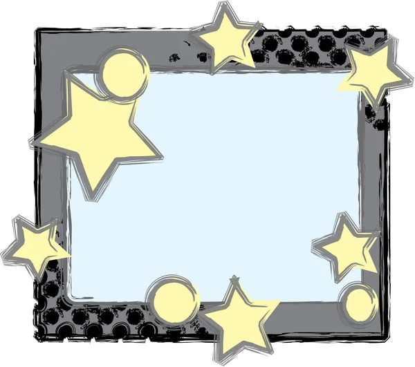 Old frame — Stock Vector