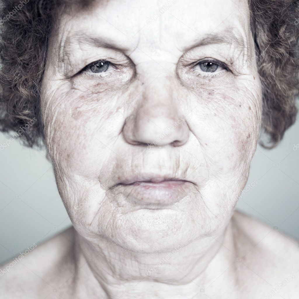 Gracious senior lady portrait