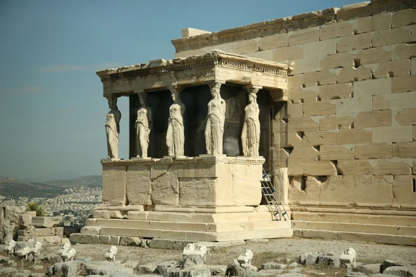 Erechtheion. Acrópole de Atenas — Fotografia de Stock