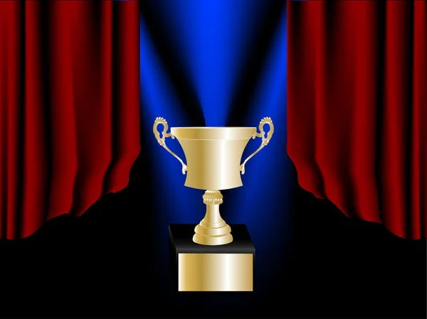 Trophy cup — Stock Vector