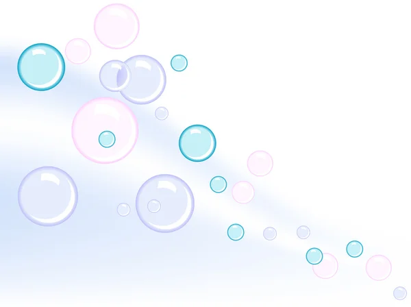 Patrón burbujas — Vector de stock