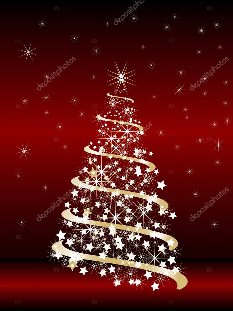 Christmas tree — Stock Vector © sarininka #3661992
