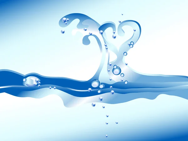 Κύμα νερού — Διανυσματικό Αρχείο