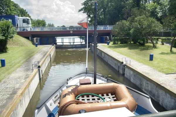 Augustow kanalı — Stok fotoğraf