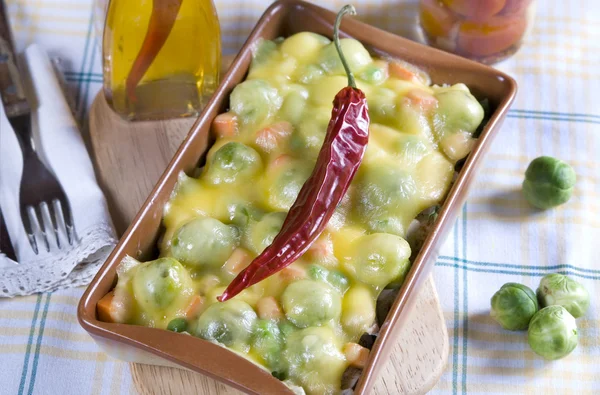 Vegetable quiche — Stock Photo, Image