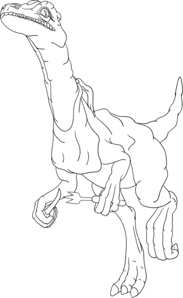 Голодні динозавра — стоковий вектор