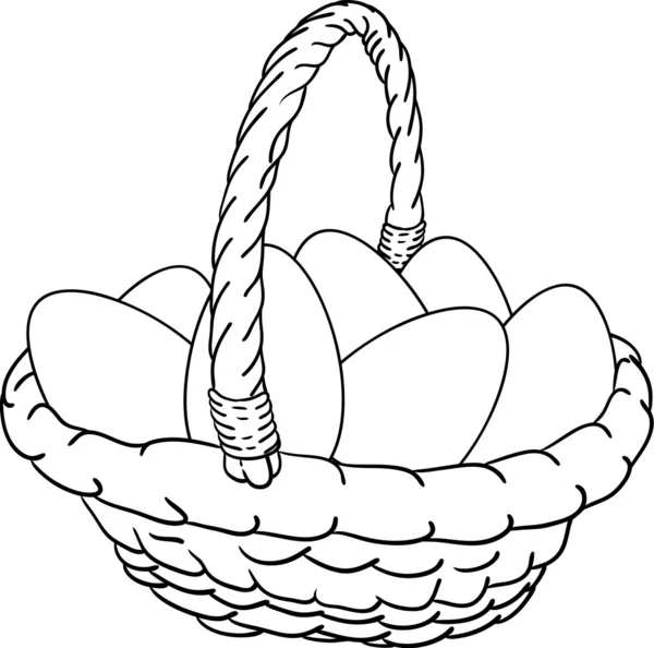 empty fruit basket drawing