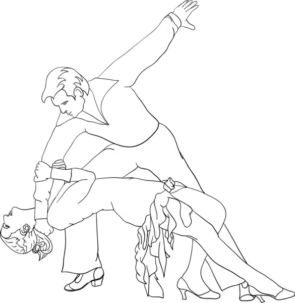 Танцоры — стоковый вектор