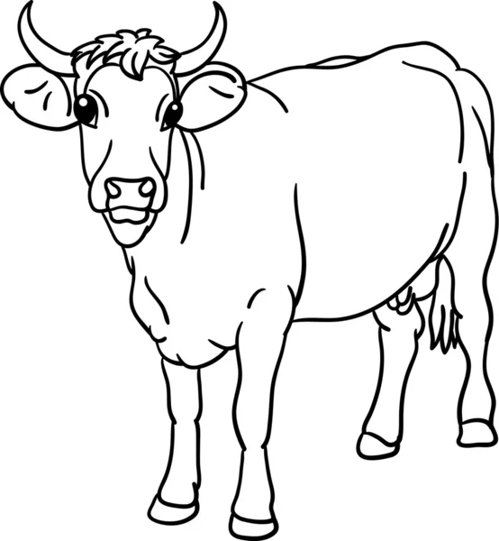 Koe — Stockvector