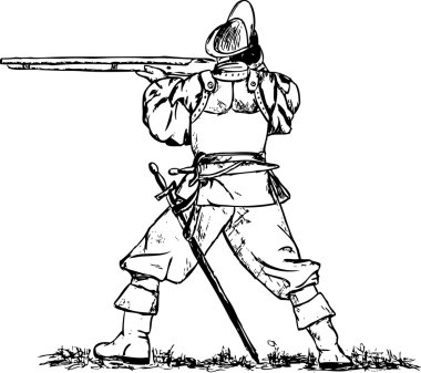 Musketeer clipart