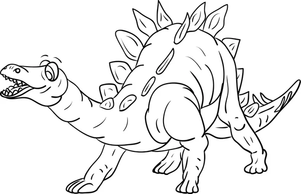 Stegosaurus — Stockvector
