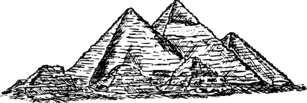 Piramide — Stockvector