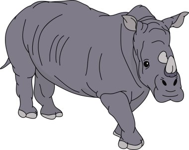 Rhino clipart