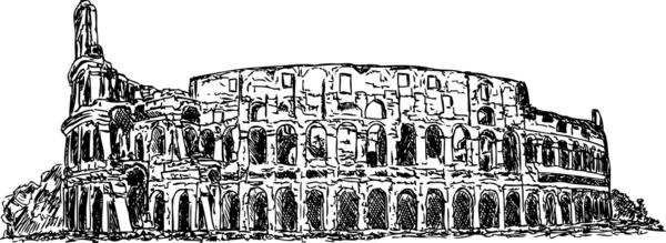 Koloseum rzymskie — Wektor stockowy