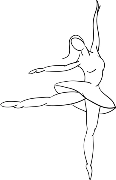 Balet — Stockový vektor
