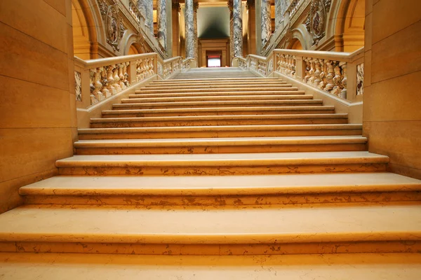 stock image Shadowed marble stairway