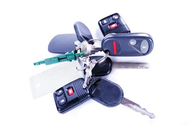 Bunch of car keys — Stock Photo, Image