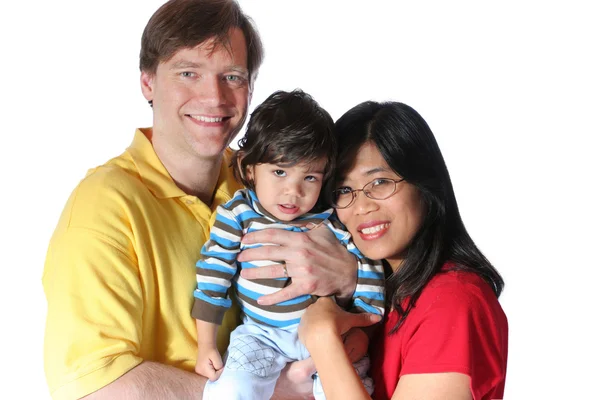 Mnohonárodnostní rodina — Stock fotografie