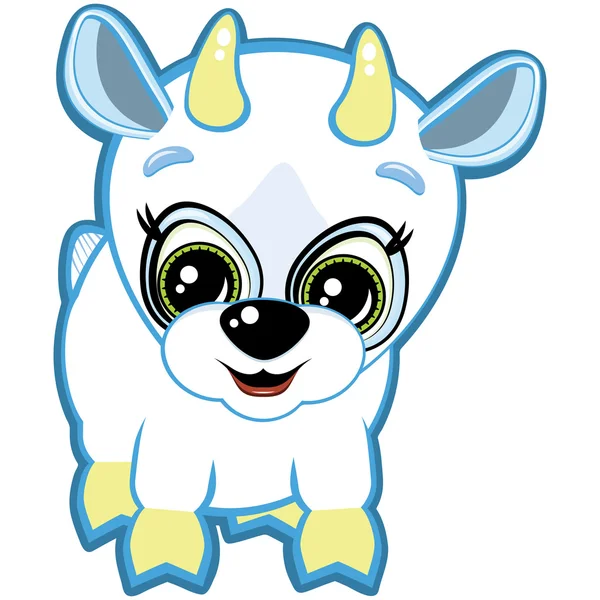 Petite chèvre — Image vectorielle