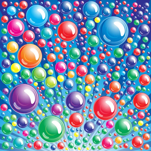 Bubliny pozadí — Stockový vektor