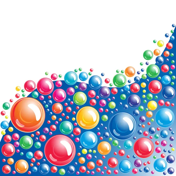 Bubble background — Stock Vector