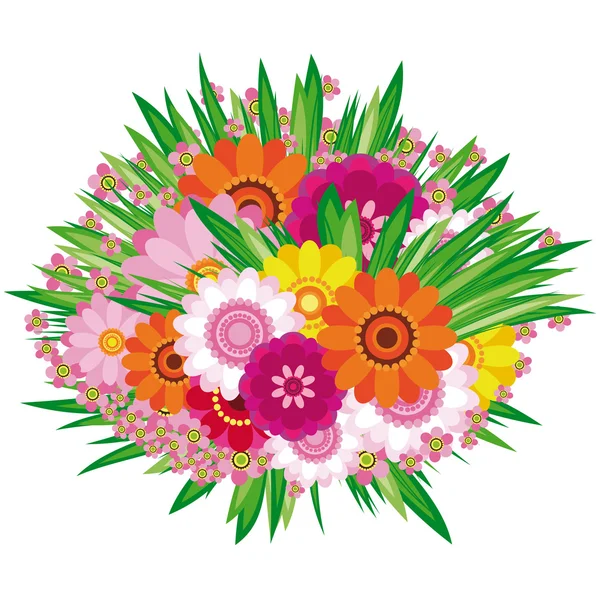 Fondo floral de Pascua . — Archivo Imágenes Vectoriales