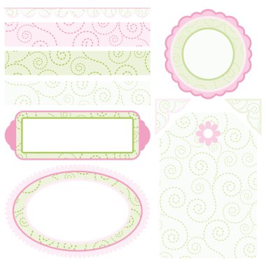 Set of elements for design. clipart