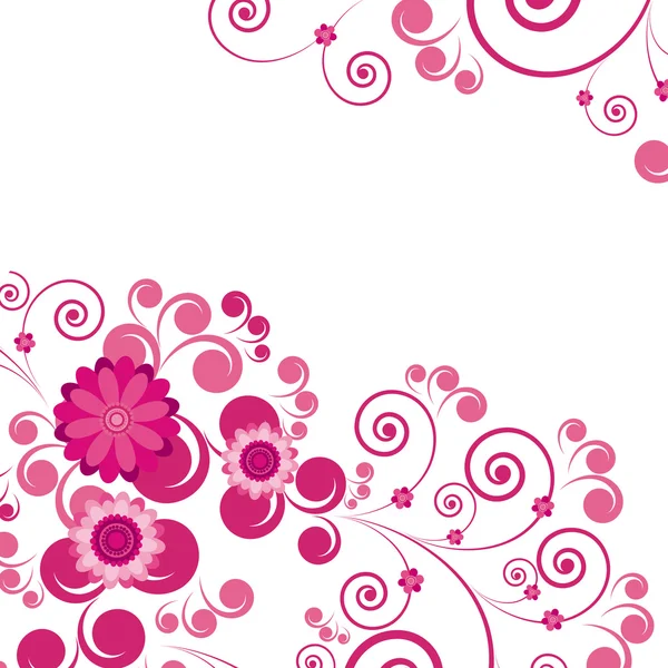 Vecteur. illustration d'ornement floral . — Image vectorielle