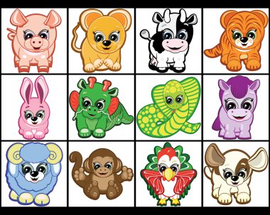 Little Animals clipart