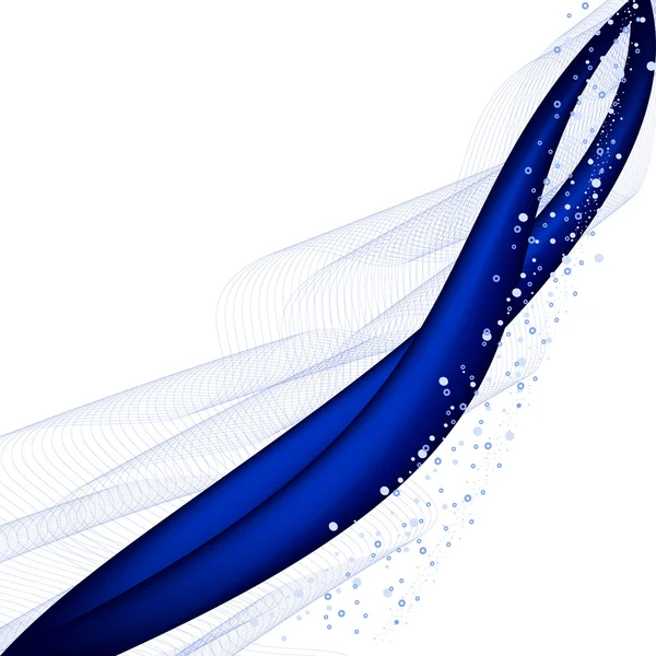 뚜렷 한 푸른 배경 — 스톡 벡터