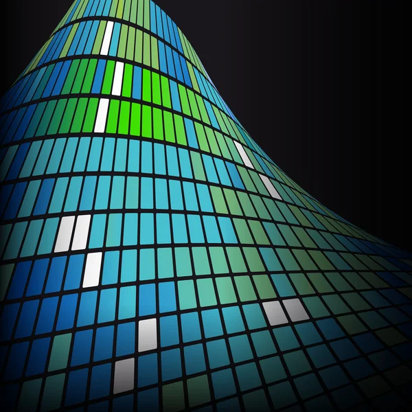 Texture abstraite de fond bleu vert — Image vectorielle