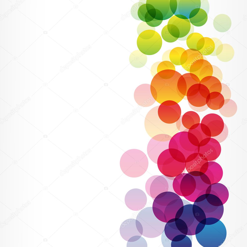Colorful rainbow vector background Illustration for your design