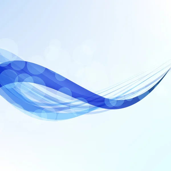 抽象的な青の背景ベクトル — ストックベクタ