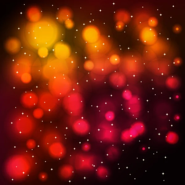 Eps lumineux fond de lumière de Noël — Image vectorielle