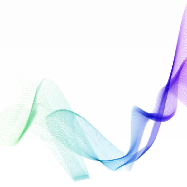 Abstraktní modré a fialové vektor kouřové pozadí — Stockový vektor