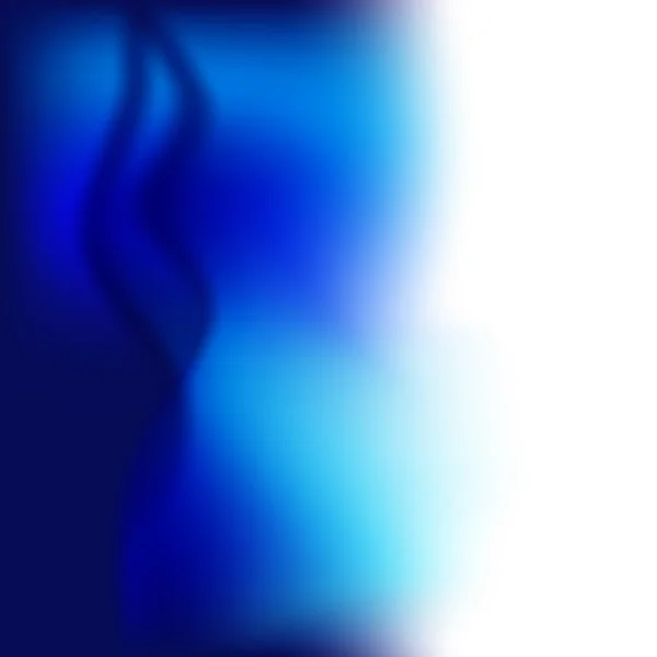 ぼやけた青い背景 — ストックベクタ