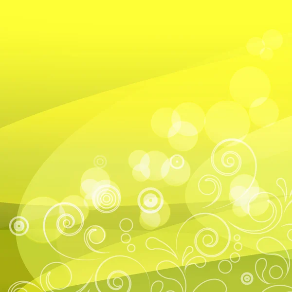 Glänsande gul bakgrund — Stock vektor