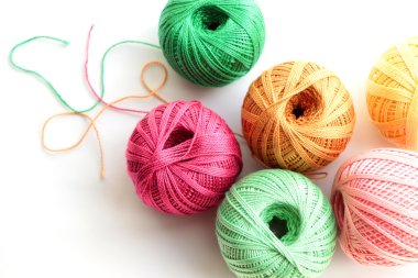 Yarn for knitting clipart