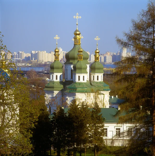 Vidubichi kloster. Kiev, Ukraina. — Stockfoto