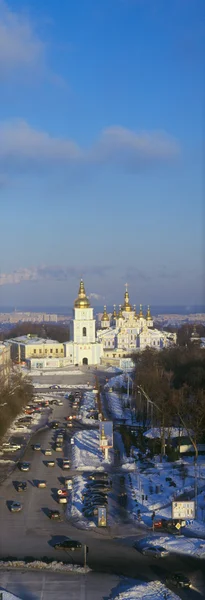 Вид с воздуха на Михайловский собор . — стоковое фото